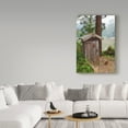 thumbnail image 3 of Trademark Fine Art 'Outhouse' Canvas Art by Incredi, 3 of 3
