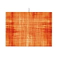 thumbnail image 1 of YFYANG Absorbent and Non-Slip Dish Drying Mat for Kitchen, Watercolor Orange Textured Microfiber Large Drying Pad, 18 x 24 in, 1 of 9