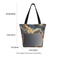 thumbnail image 3 of Disketp Starry Sky White Horse for Women’s Casual Shoulder Tote Bag Cross-body Handbags for Shopping, Travel and Daily Use, 3 of 6