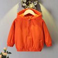 thumbnail image 1 of RXIRUCGD Children's Clothing Children's Spring Coats Small And Medium-sized Children's Spring Coats( Orange, Size:18 Months ), 1 of 5
