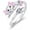 Axolotl, variant on Koala Ring 925 Sterling Silver Cute Koala Adjustable Open Ring Koalas Bear Jewelry Gifts for Women
