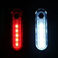 thumbnail image 4 of Paquete de 4 luces traseras Led para bicicleta, luces traseras ultrabrillantes para bicicleta, retroiluminación para casco de ciclismo, estroboscópica de advertencia de seguridad JM JM, 4 of 5