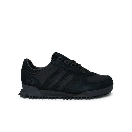 

Y-3 Man Black Suede Blend Marathon Sneakers