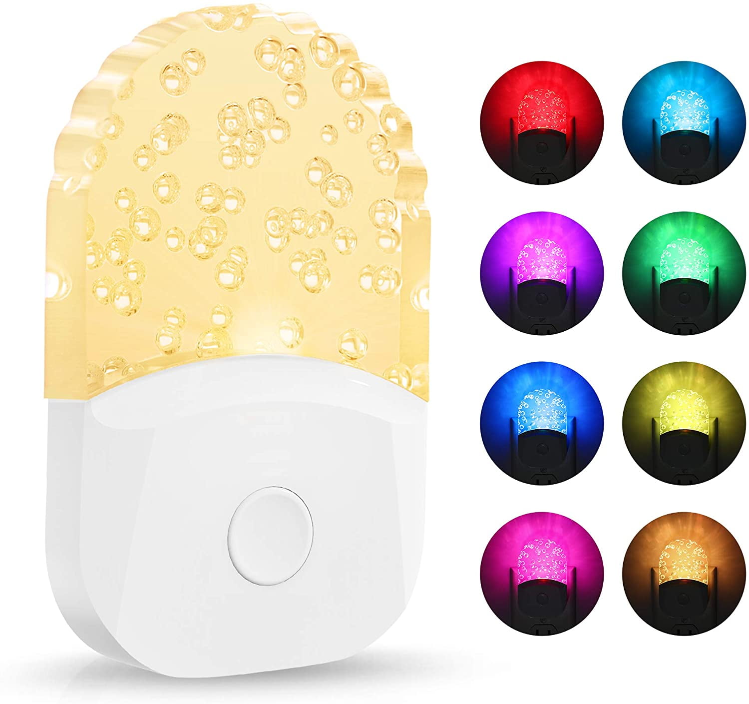 LED Colour Changing Plug In Night Light New 