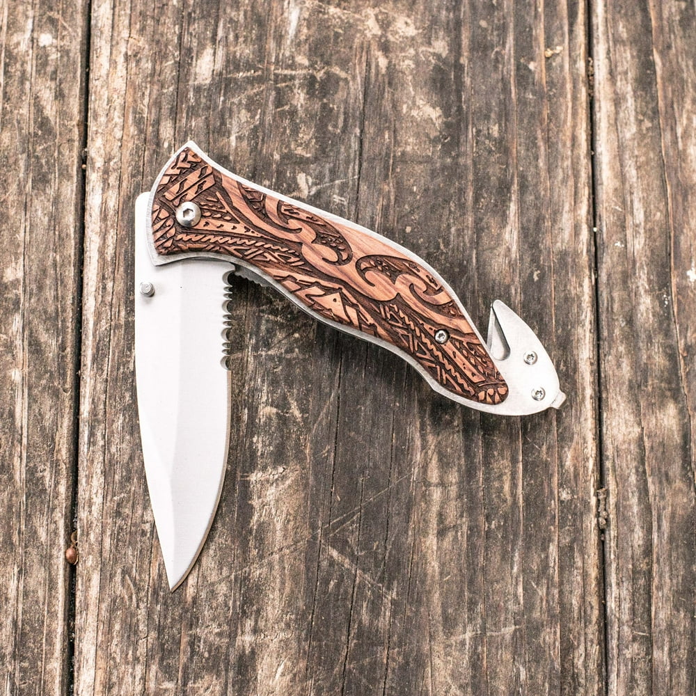 Knife Polynesian Tribal 138