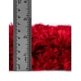 thumbnail image 5 of Unique Loom Marilyn Monroe Opulence Shag Collection Area Rug - (4' 1" x 6' 1" Oval Lipstick), 5 of 9
