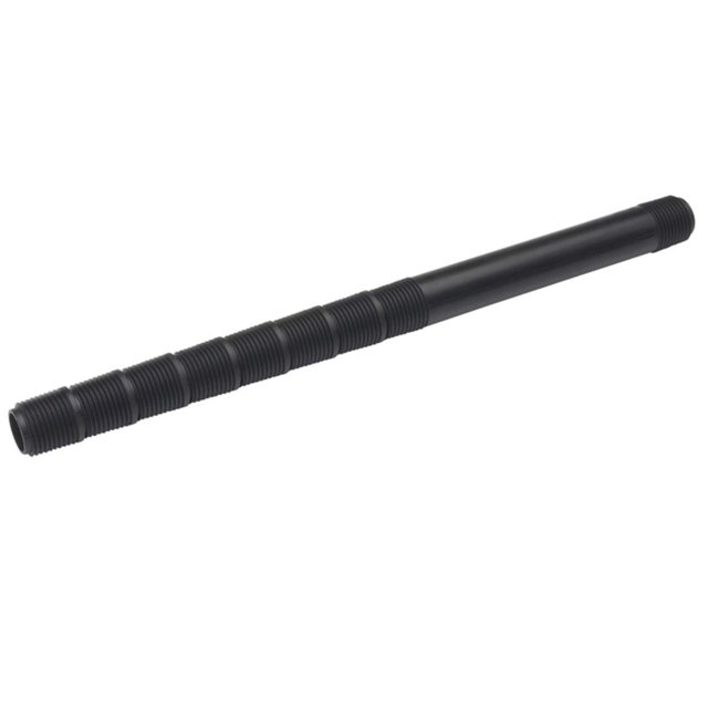 Elevador de corte B & K BK Products Polietileno MPT de 1/2 x 12 pulgadas