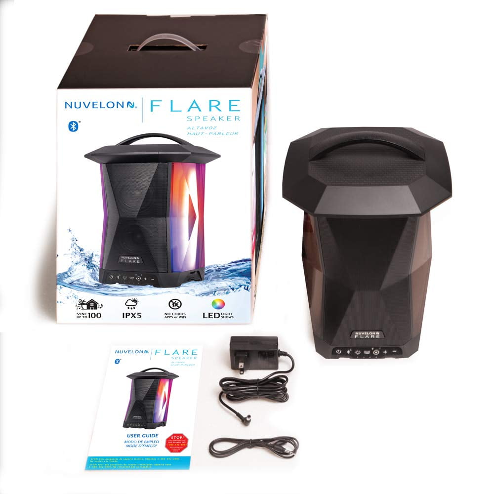 nuvelon multi sync bluetooth led speaker