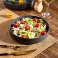 thumbnail image 4 of Famiware Star 8.1" Pasta Bowls, Large Dinner Bowls Set of 4, Matte Black(Full Glaze), 4 of 7