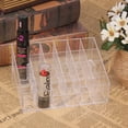 thumbnail image 1 of Estante De Esmalte De Uñas Caja de almacenamiento de lápiz labial de 24 rejillas Organizador de maquillaje acrílico transparente para botellas de pinceles Ygjytge Cuidado Belleza, 1 of 9