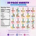 thumbnail image 2 of The Loaded Tea Shop Energy Drink Mix Sticks, Variety 40 Pack, Sugar-Free, Zero Calories, 200mg Natural Caffeine, No Artificial Colors/Flavors, Powder Packets w/B Vitamins, 2 of 6