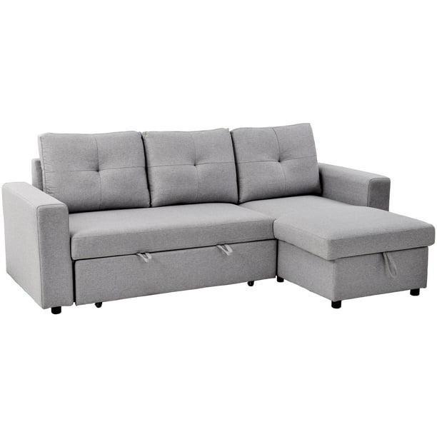 L Shaped Sofa Beds With Storage Baci Living Room