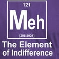 thumbnail image 3 of CafePress - Element Meh White T Shirt - Men's Classic Graphic Cotton T-Shirt, 3 of 4
