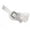 Silver, variant on Thermal Insulated Plush Safe Belt Adjustable Stylish Winter Fashion Accessory