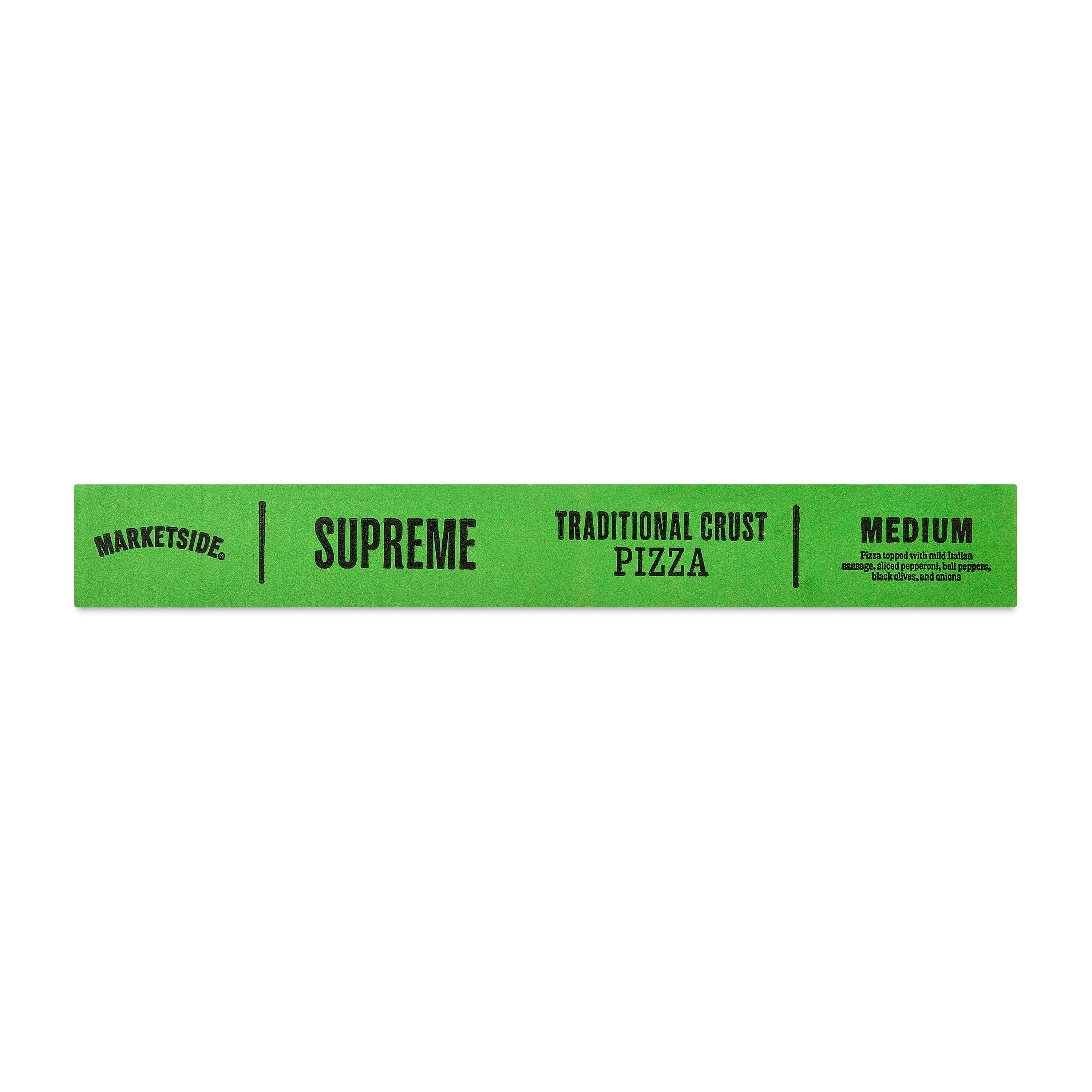 Marketside Supreme Pizza, Traditional Crust, Medium, 27.1 oz (Fresh)