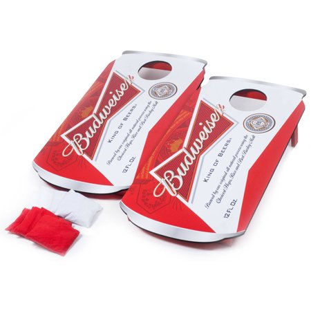 Budweiser Can Cornhole Bean Bag Toss Game