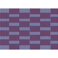 thumbnail image 1 of Ahgly Company Machine Washable Indoor Rectangle Transitional Medium Purple Area Rugs, 2' x 5', 1 of 7