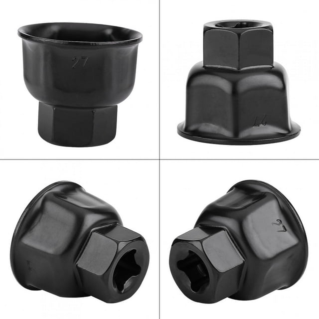 Oil Filter Wrench Oil Filter Remover Tool Oil Filter Drive 27mm 3/8" Car Oil Filter Wrench Socket Drive Remover Tool For