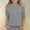 Black, variant on Girls T Shirts Striped Casual T-Shirt Baggy 3/4 Length Sleeve Cute Tops Fashion Blouse Army Green 10-11Y