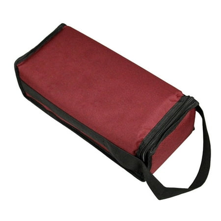 

PROKTH Portable Wine Two-compartment Insulation Thermostat bag Two-bottle Red Wine Insulation Cold-proof Ice Pack