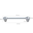 thumbnail image 2 of Gamvdout 1 Pieces Dresser Hardware Handles Crystal Door Knob Clear Cabinet Knobs Round Cupboard Cabinet Drawer Handle Closet Pull Handles for Kitchen Cupboards Chrome, 2 of 9