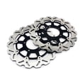 thumbnail image 2 of Front Brake Discs Rotors Pads For KAWASAKI ER-6F ER-6N 2006-2016 07 08 09 10 11 12 13 14 15, 2 of 5