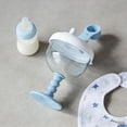 thumbnail image 4 of High-Footed Learning Easter Decor Cup with Clear Measurement Scale, Drop-Resistant Leak-Proof Toddler Water Cup with Soft Silicone, Safe BPA-Free Drinking Training Cup for Outdoor Use, 5*3in, Blue, 4 of 9