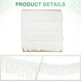 thumbnail image 2 of Uxcell 1 Count Curtain Fringes Fringe Trim for Sofa Clothes White 12 Yards, 2 of 6