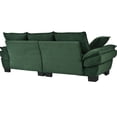 thumbnail image 5 of Easy-to-Clean Corduroy Sofa with Removable Covers - Convenient for Home Use, 5 of 5