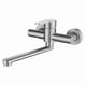 thumbnail image 1 of Kitchen Wall Faucet, Stainless Steel Wall Mounted Kitchen Mixer T, 1 of 5