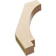 thumbnail image 6 of Ekena Millwork 3"W x 16"D x 22"H Imperial Rough Cedar Woodgrain TimberThane Knee Brace, Primed, 6 of 6