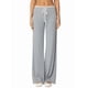 thumbnail image 1 of Pantalones Acampanados de Encaje para Mujer, de Cintura Baja, Informales, para Hacer Ejercicio, Ropa de Calle. Gris S, 1 of 9