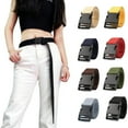 thumbnail image 3 of Outdoor Breathable Men Waist Belt Quick Release Buckle Red, 3 of 9