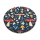 thumbnail image 1 of Disketp Colorful Mushrooms Funda Redonda para Taburete, Funda de Cojín para Silla de Bar Suave y Elástica-14 inch, 1 of 7