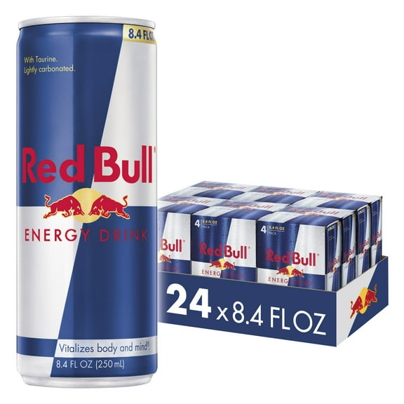 Red Bull Energy Drink, 8.4-Ounce Cans (Pack of 24)