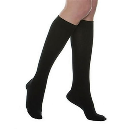 MAXAR Unisex Silver/Cotton Compression Support Socks (20-22 mmHg), Knee High: SUS-315