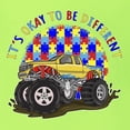 thumbnail image 5 of Wild Bobby Its Okay to Be Different | Truck Autism Awareness Men Tee, 5 of 5
