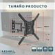 thumbnail image 2 of Soporte para TV 23"-55" KASHBILL, Fácil Instalación, Distancia a Pared 65-415mm, 30kg, Brazo Articulado, Mod. 116, 2 of 6