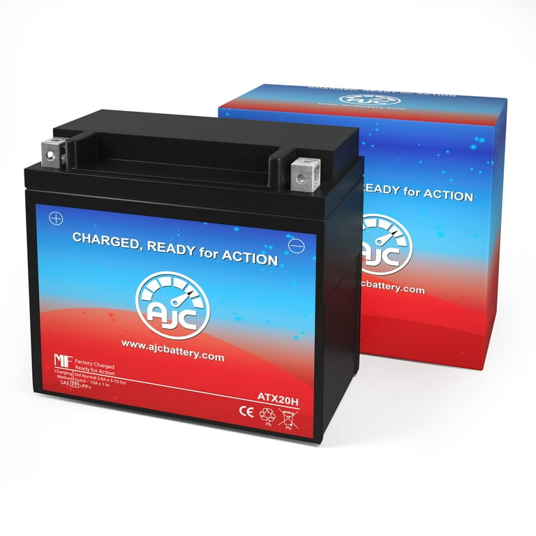 AJC® ATX20H Powersports Battery - Walmart.com