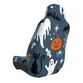 thumbnail image 2 of Wukai Halloween Full Set Car Seat Covers with Soft Padding Universal Auto Front Seats Protector and Cushion Mat, 2 of 5