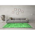 thumbnail image 3 of Ahgly Company Indoor Rectangle Oriental Emerald Green Industrial Area Rugs, 6' x 9', 3 of 4
