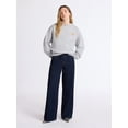 thumbnail image 4 of Scoop Limited Edition Women’s and Women's Plus New York Graphic Sweatshirt with Embroidery, Sizes XS-4X, 4 of 6