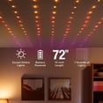 thumbnail image 2 of BrightSide Sunset Ombre LED Ceiling Lights, AA Battery-Powered, Indoor Use, 3.5ft W x 6ft H, 2 of 6