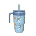 thumbnail image 3 of Zak Designs Bluey 10oz Mini Cruiser Tumbler, Soft Straw Stainless Steel Tumbler for Toddlers, Leak-Proof, Easy to Hold Handle, 3 of 6