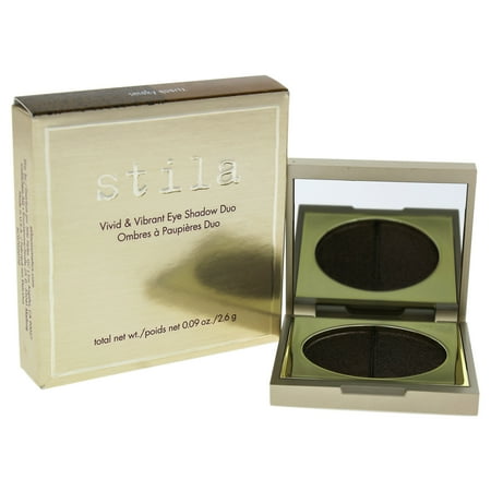 Vivid and Vibrant Eye Shadow Duo - Smoky Quartz by Stila for Women - 0.09 oz Eye Shadow