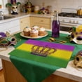 thumbnail image 4 of TanSiDing Mask Lobster Iris Mardi Gras Placemats Seasonal Carnival Holiday Table Mats for Party Kitchen Dining Decoration 42*32cm, 4 of 7