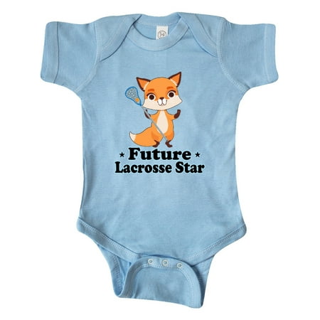 

Inktastic Future Lacrosse Star Outfit Gift Baby Boy or Baby Girl Bodysuit