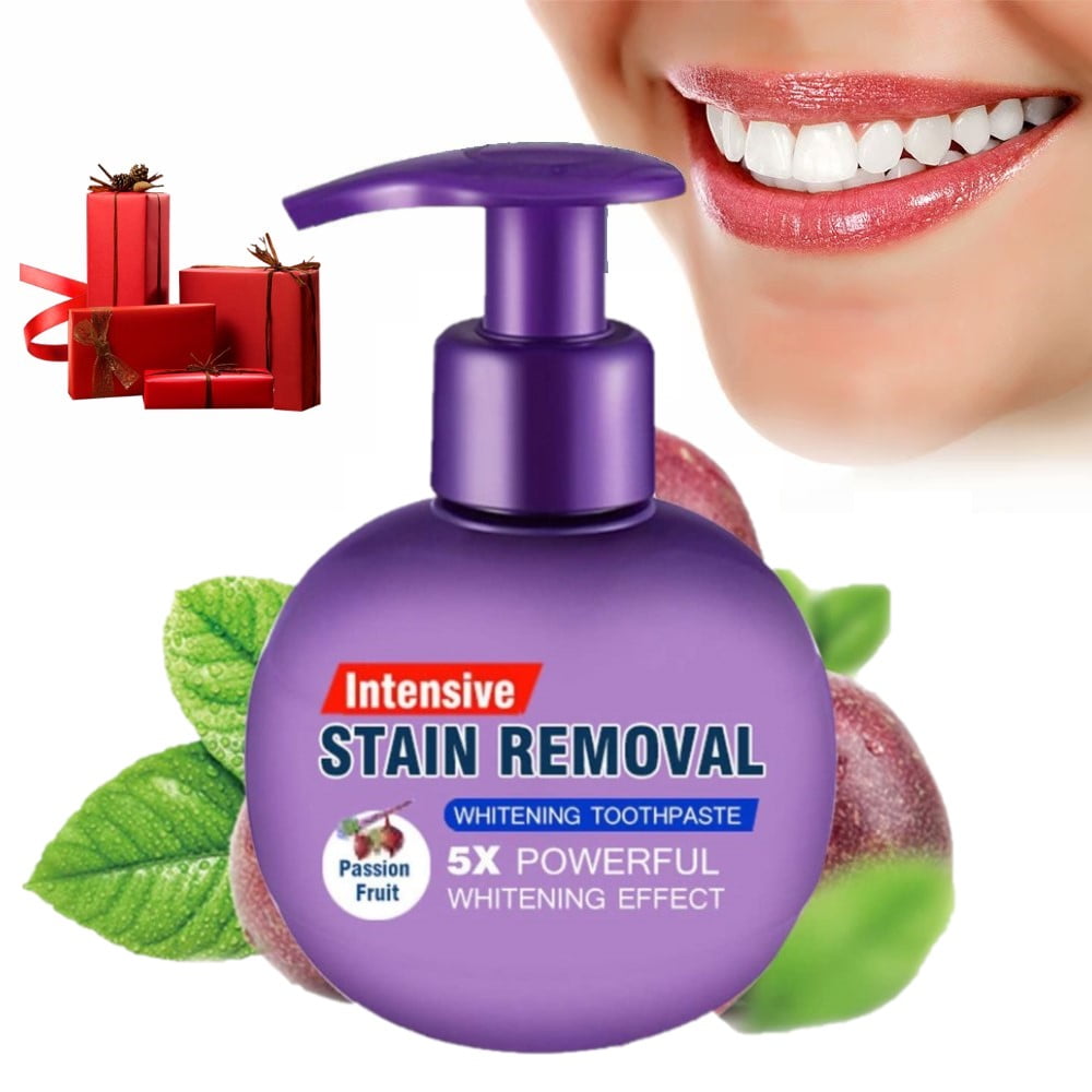 Natural Intensive Stain Removal Whitening Toothpaste Baking Soda Fight