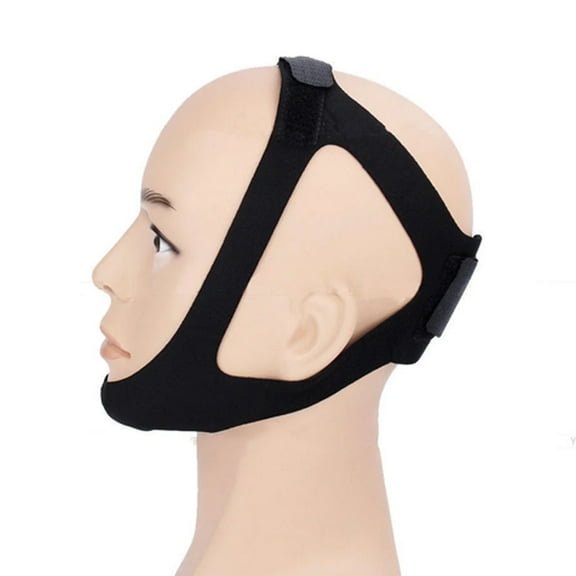 XIRQI Adjustable Triangle Chin Strap Belt-Sleeping Disorder Apnea TMJ Support Solution