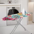 thumbnail image 2 of HELLHERO Colorful Floral Mandala Ironing Board Cover Easy Fit Dust Proof Protection Soft Fabric for Table Top, 2 of 5